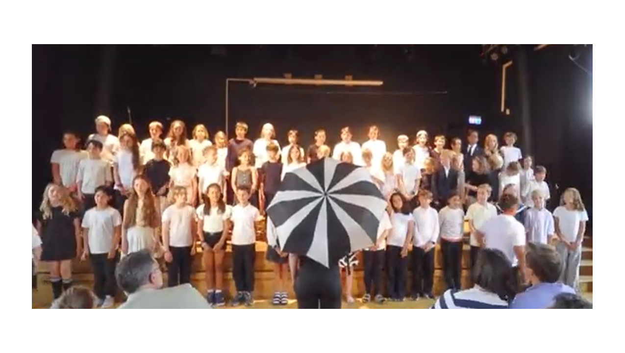 Retour sur… « Dans l’air du temps ! » : un beau projet de chorale pour les CM1